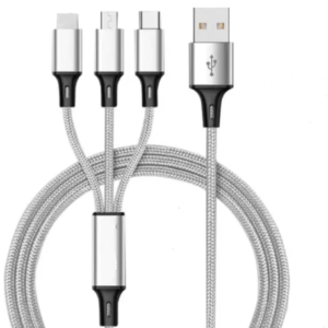 CABLE DE CHARGE USB 3 EN 1